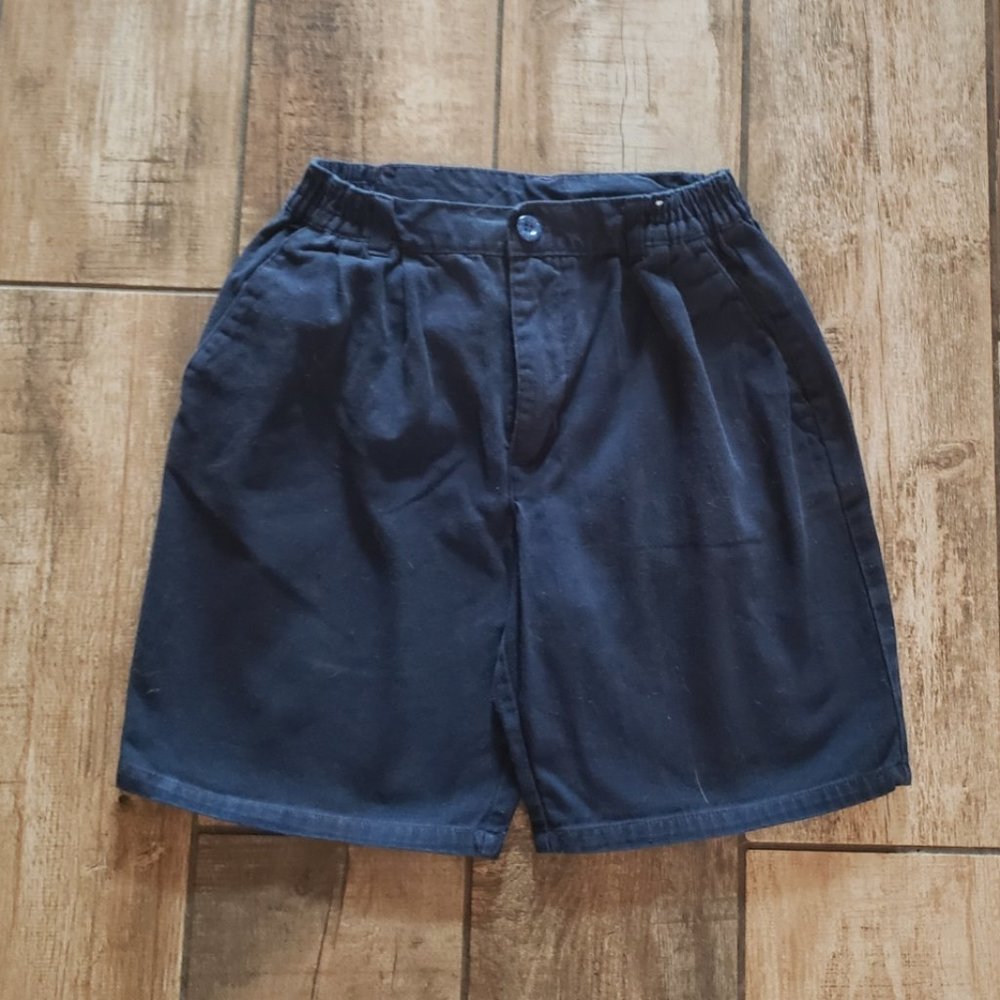 Blue cotton shorts sz 7 boys